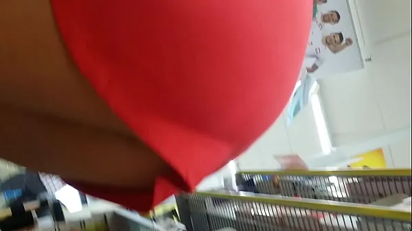 Grosses Upskirt MILF En Magasin vidéos chaleureuses