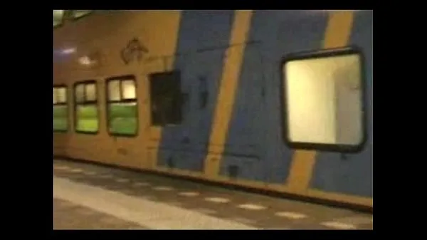 Velká homemade movie at a dutch trainstation vřelá videa