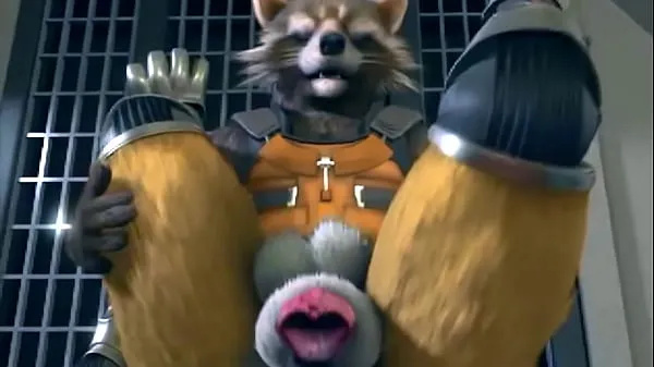 बड़े Rocket Raccoon and Fox Yiff (with sound गर्मजोशी भरे वीडियो