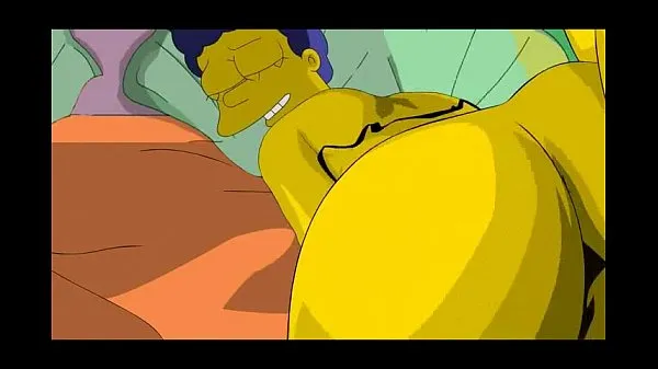 Grandes Los simpsons marge A la mierdavídeos cálidos