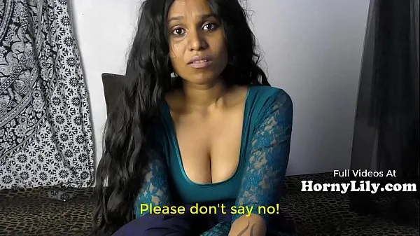 크고 Bored Indian Housewife begs for threesome in Hindi with Eng subtitles 따뜻한 동영상