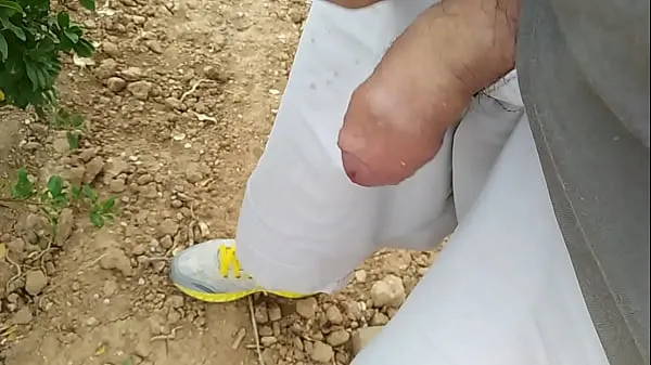 Büyük Pissing in the field with a cunt fly sıcak Videolar