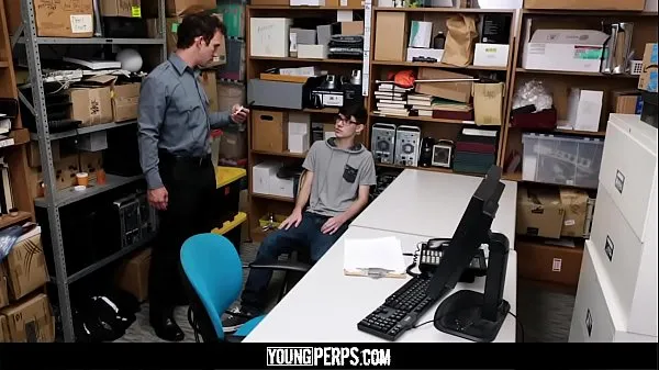 Big YoungPerps - Nerdy Twink Railed Out By A Security Guard warm Videos