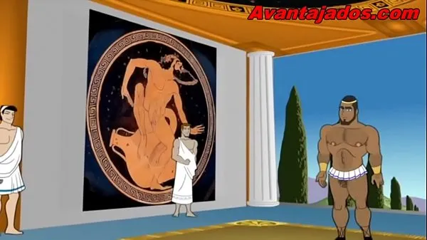 Big Hercules and Gay Gods of Egypt in Cartoon warm Videos