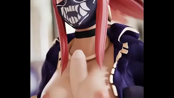 Grosses Akali se masturbe avec ses seins league of legends vidéos chaleureuses