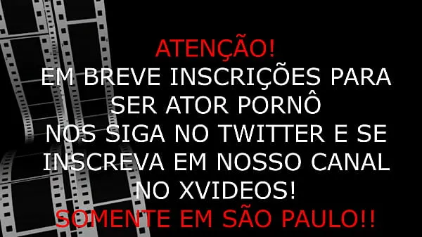 Grote OPENINGS FOR PORN ACTORS ONLY IN SÃO PAULO, INFORMATION ON OUR TWITTER warme video's
