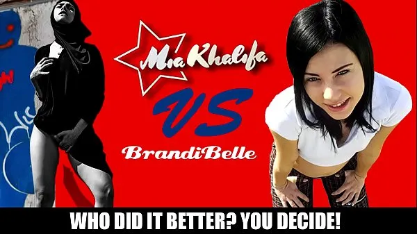 크고 Mia Khalifa VS Brandi Belle: Who Did It Better? You Decide 따뜻한 동영상