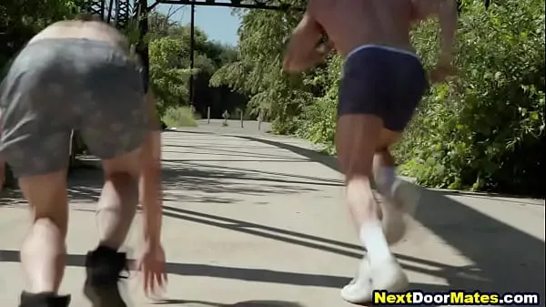 Big Gay buddies jogging then fucking warm Videos