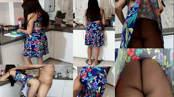 Big step Daddy Won't Please Tell You Fucked Me When I Was Cooking - Stepdad Bravo Takes Advantage Of His Stepdaughter In The Kitchen warm Videos