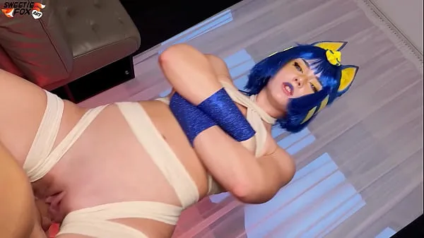 Grote Cosplay Ankha meme 18 real porn version by SweetieFox warme video's