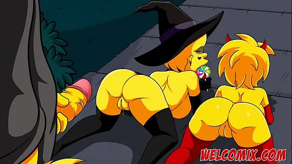 Big Halloween night with sex - The Simptoons warm Videos