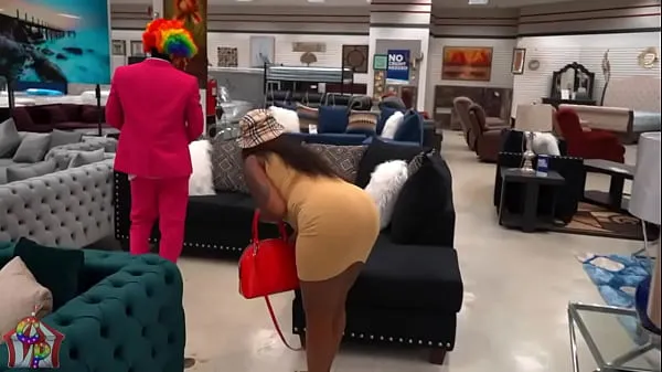 Veľké Furniture Salesman fucks customer inside the store teplé videá