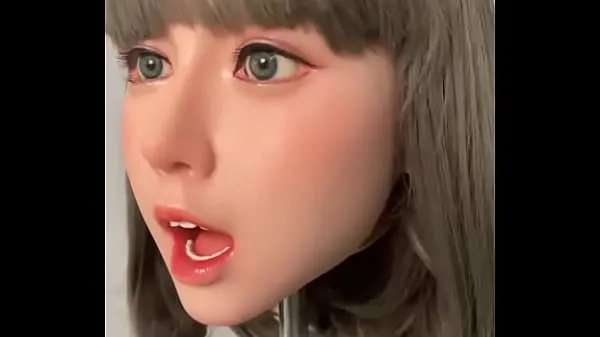 Большие Силиконовая кукла любви Коко голова с подвижной челюстью теплые видео