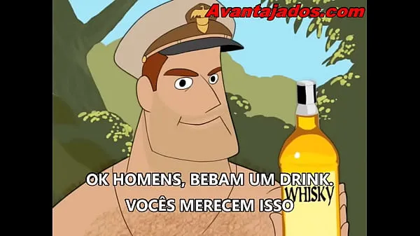 Big Cartoon Gay Military Personnel On The Island warm Videos
