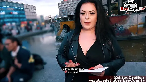 Big German fat BBW girl picked up at street casting warm Videos