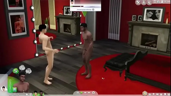 Большие Хентай The Sims 4 гей секс - шлепанцы, мышцы, межрасовое, проникновение, анал, жесткий трах теплые видео