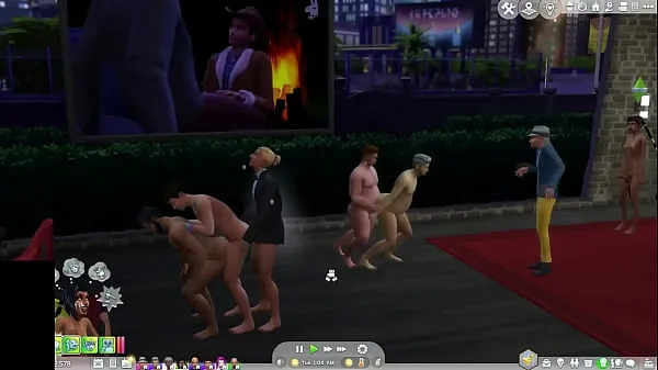 Big sims 4 gay orgy warm Videos